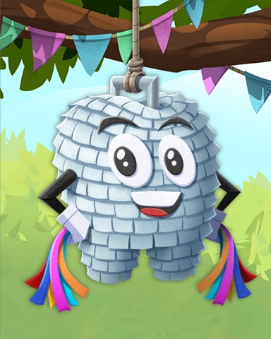 World Class Solitaire HD Toothie Pogo Pinatas Badge