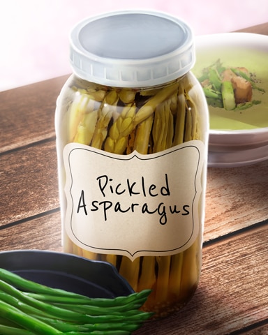 Tri-Peaks Solitaire HD Pickled Asparagus Jams and Preserves Badge