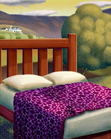 Spades HD Lovers Lane Quilting Square Badge