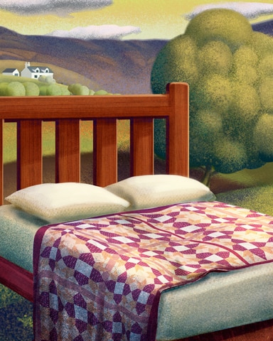 Canasta HD Weathervane Quilting Square Badge