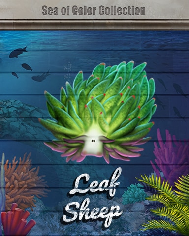 Leaf Sheep Sea of Color Badge - Tri-Peaks Solitaire HD