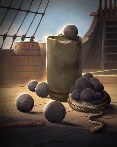 Pogo Slots Cannon Balls Ships Ahoy Badge