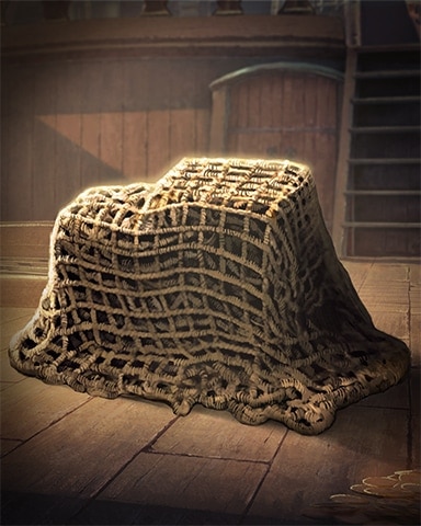 Quinn's Aquarium Cargo Net Ships Ahoy Badge