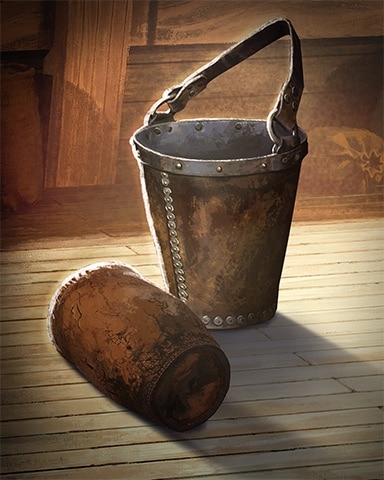 Aces Up! HD Leather Buckets Ships Ahoy Badge