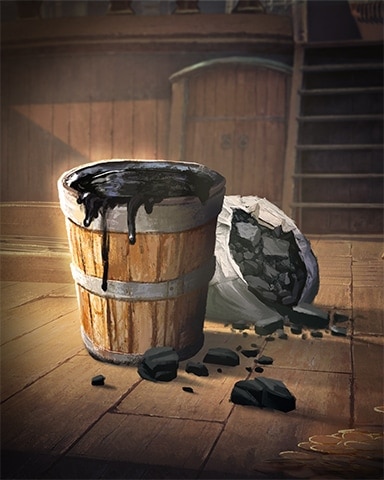 Garden Blast Tar and Pitch Ships Ahoy Badge