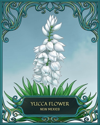 Solitaire Home Story New Mexico State Flowers Badge