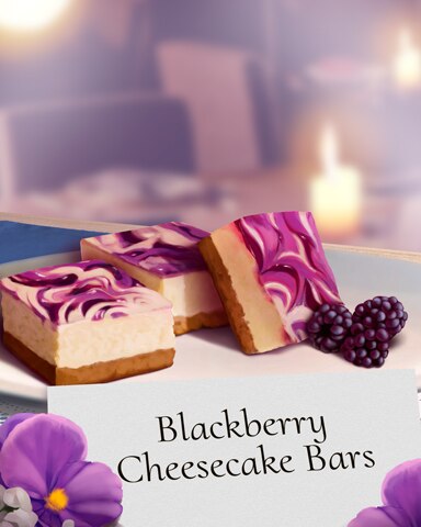 Blackberry Cheesecake Sweets for My Sweet Badge - World Class Solitaire HD