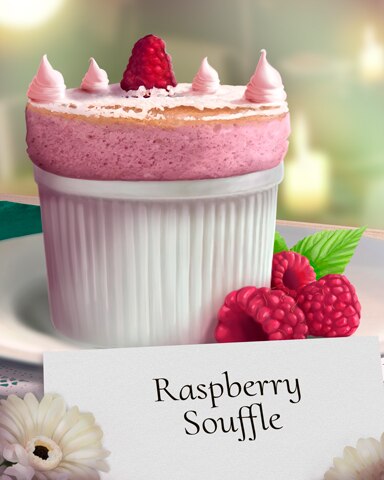 Raspberry Souffle Sweets for My Sweet Badge - Quinn's Aquarium