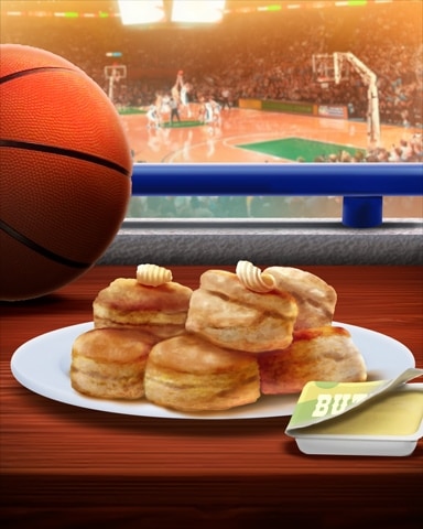 Word Whomp HD Biscuits Tailgating Foods Badge