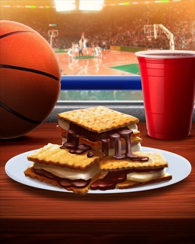 World Class Solitaire HD Smores Tailgating Foods Badge