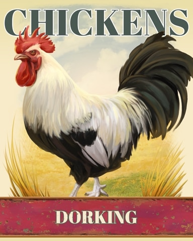 Mahjong Safari HD Dorking Chickens Badge