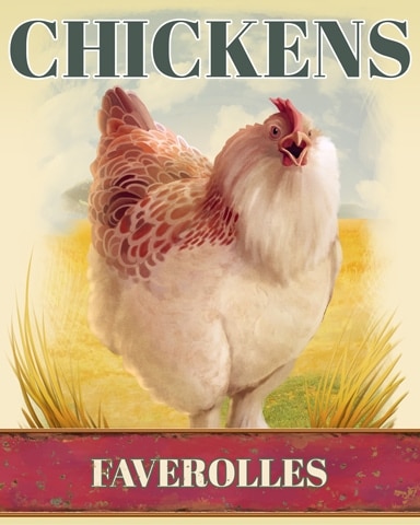 Pogo Addiction Solitaire HD Faverolles Chickens Badge