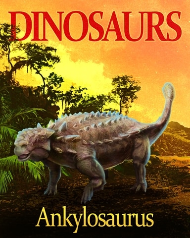 Ankylosaurus Dinosaurs Badge