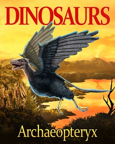 Archaeopteryx Dinosaurs Badge