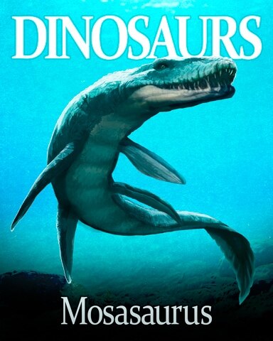 Mosasaurus Dinosaurs Badge