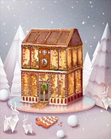 Greenhouse Gingerbread Badge - Pogo Slots