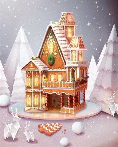 Victorian Gingerbread Badge - Claire Hart: Secret in the Shadows