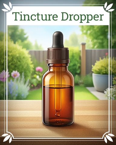 Jungle Gin HD Tincture Healing Herbs Badge