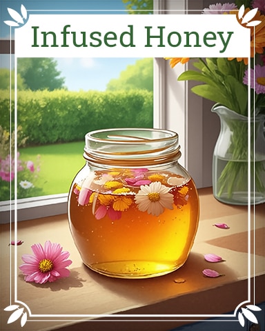 First Class Solitaire HD Infused Honey Healing Herbs Badge