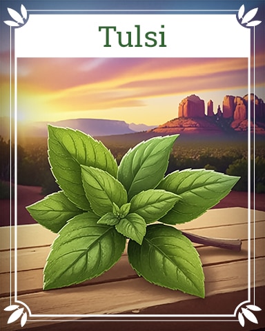 Pogo Tulsi Healing Herbs Badge