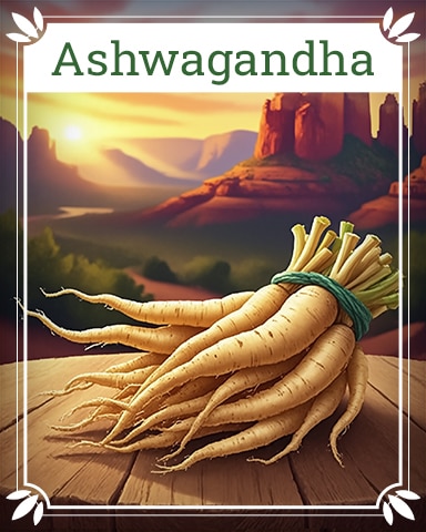 Pogo Ashwagandha Healing Herbs Badge