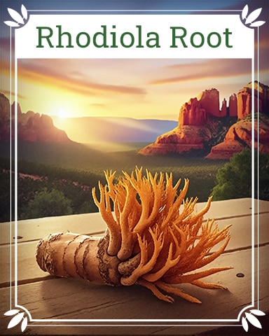 Pogo Rhodiola Root Healing Herbs Badge