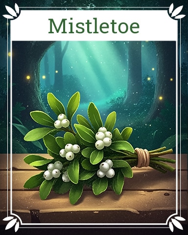 Pogo Mistletoe Healing Herbs Badge
