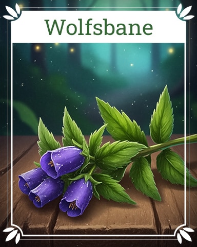 Pogo Wolfsbane Healing Herbs Badge
