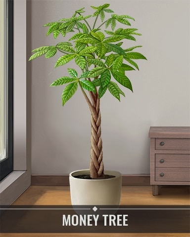 Pogo Addiction Solitaire HD Money Tree Houseplants Badge
