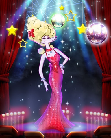 Spades HD Fifi in Red Costume Badge