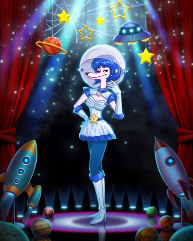 Spades HD Far Out Fifi Costume Badge