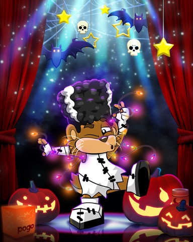 Pogo Word Whomp HD Bride of Nestorstein Costume Badge