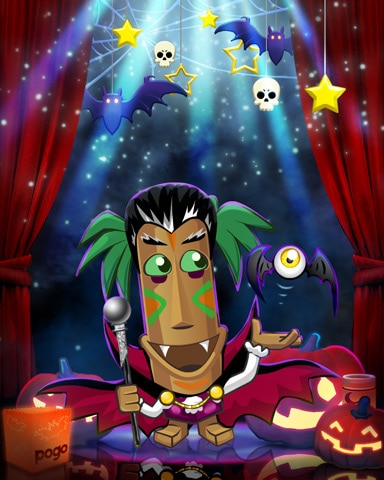 Jungle Gin HD Count Tiki Costume Badge