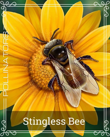 Pogo MONOPOLY Sudoku Stingless Bee Pollinators Badge