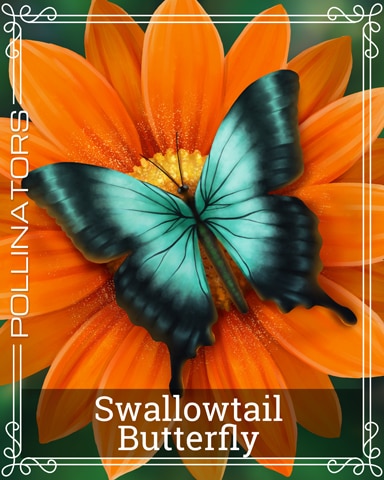 Pogo Swallowtail Butterfly Pollinators Badge