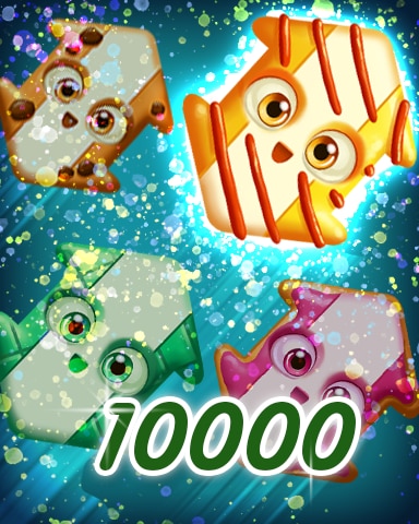 Cookie Connect Arrow Cookie 10000 Badge