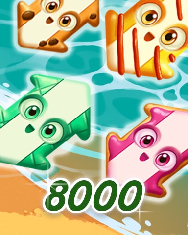 Cookie Connect Arrow Cookie 8000 Badge