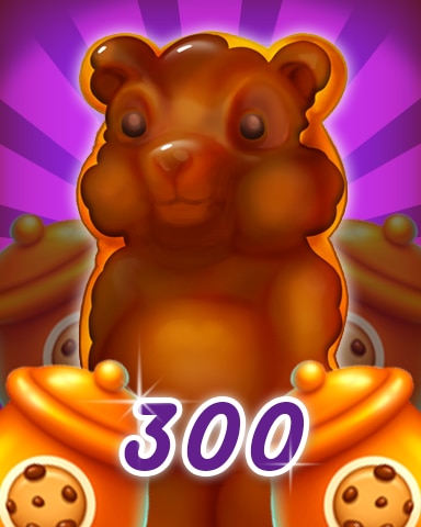 Cookie Connect Gummy Bear 300 Badge