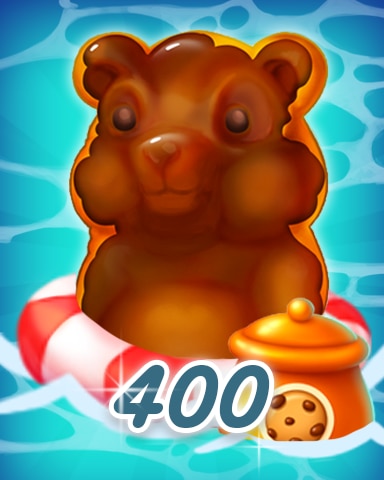 Cookie Connect Gummy Bear 400 Badge