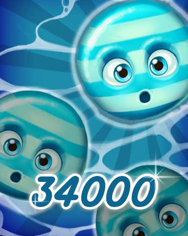 Cookie Connect Blue Cookie 34000 Badge