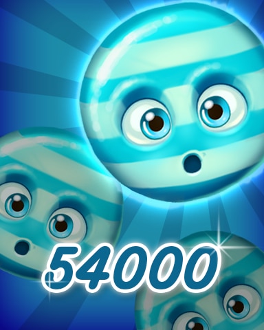 Cookie Connect Blue Cookie 54000 Badge