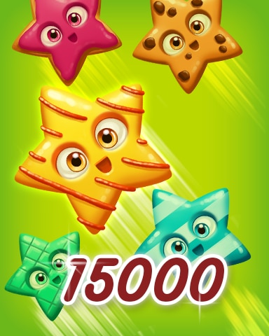 Cookie Connect Star Cookie 15000 Badge
