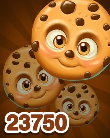 Cookie Connect Brown Cookie 23750 Badge
