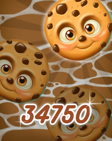 Cookie Connect Brown Cookie 34750 Badge