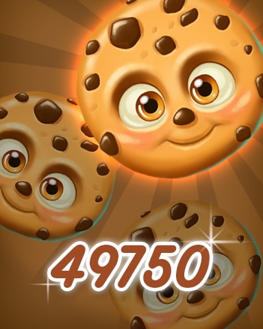 Cookie Connect Brown Cookie 49750 Badge