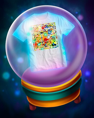 Printed Shirt Badge - Claire Hart: Secret in the Shadows