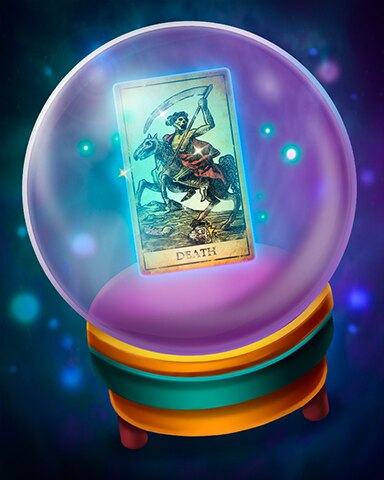 Tarot Card Badge - Claire Hart: Secret in the Shadows