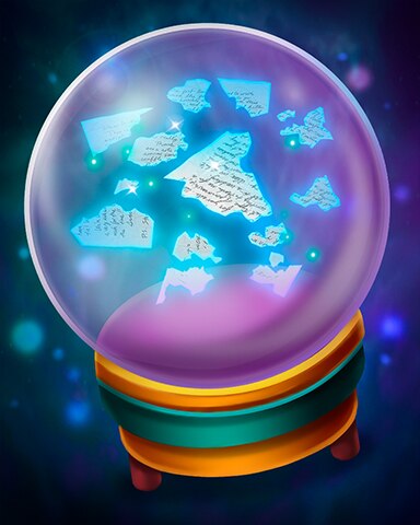 Torn Recipe Badge - Claire Hart: Secret in the Shadows