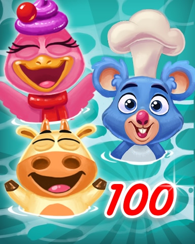 Cookie Connect Customer 100 Badge