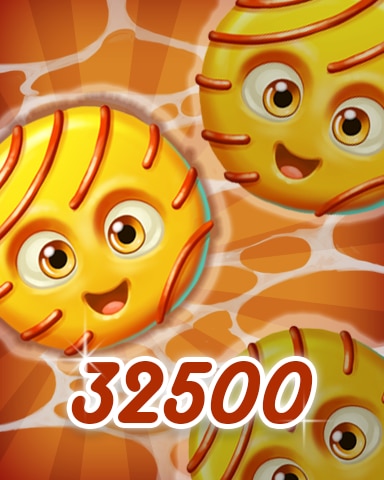 Cookie Connect Yellow Cookie 32500 Badge